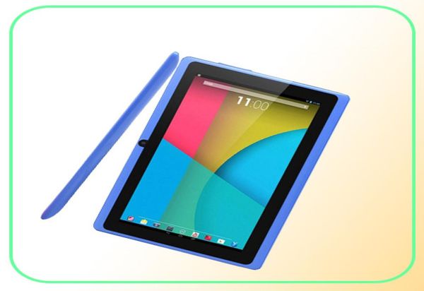 Epacket Q88 7 polegadas A33 Quad Core Tablet Allwinner Android 44 KitKat Capacitivo 13GHz 512MB RAM 4GB ROM WIFI Câmera Dupla Flashlig3140465