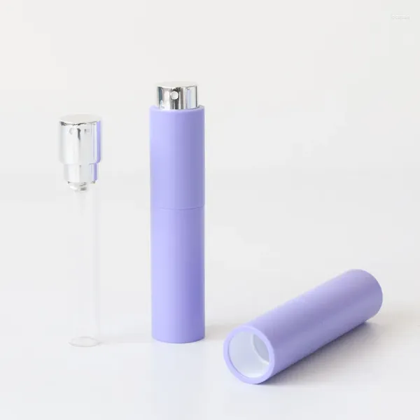 Depolama Şişeleri Yeniden doldurulabilir Mini Parfüm Şişesi Taşınabilir Kozmetik Şişeleme Sprey Seyahat Püskürtücü Atomizer 10ml