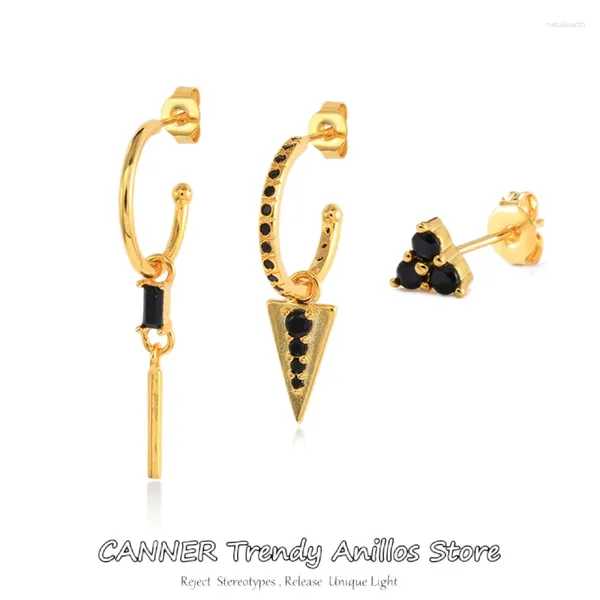 Серьги -грибы Canner 3pcs 18k золота с золоты