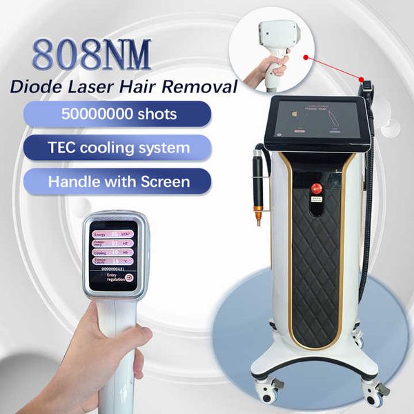 Diodenlaser-Haarentfernungsmaschine Diodenlaser 2023 Laser-Augenbrauen-Tattoo-Entfernungsmaschine
