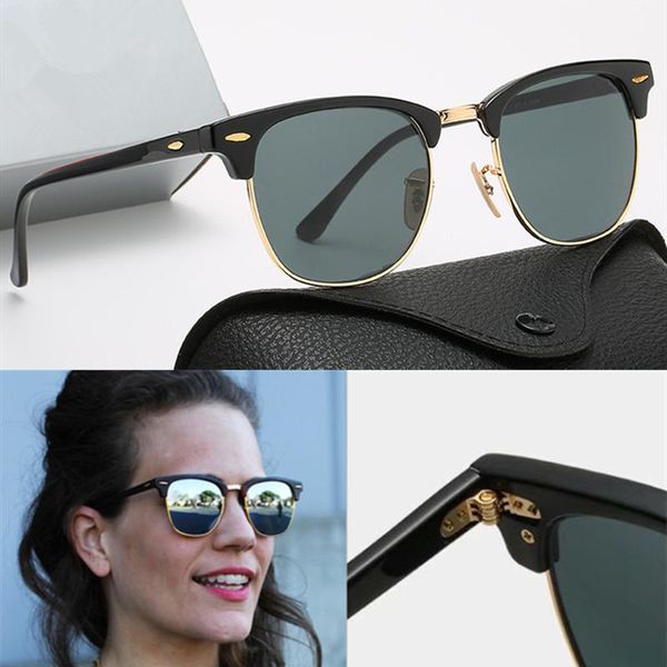 Ray Sonnenbrillen, Designer-Sonnenbrillen, Marken-Sonnenbrillen, polarisiert, für Herren und Damen, Piloten-Sonnenbrillen, UV400-Brillen, Metallrahmen, Polaroid-Objektiv