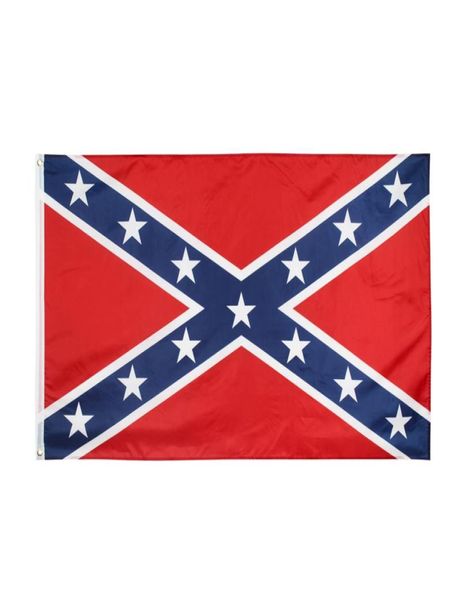 Fabbrica diretta Intera 3x5Fts Bandiera confederata Dixie South Alliance Guerra civile Banner storico americano 90x150 cm6003544