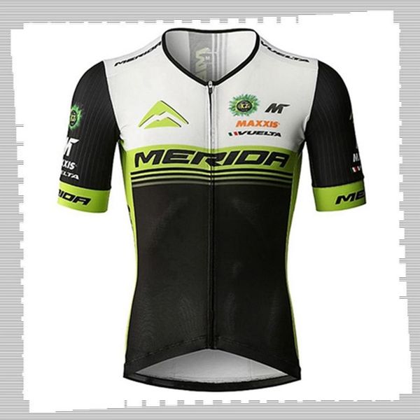 Maglia da ciclismo Pro Team MERIDA Uomo Estate rapida asciugatura Uniforme sportiva Mountain Bike Camicie Bici da strada Top Abbigliamento da corsa Outdoor174F