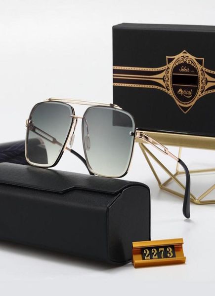 Neueste coole Herren-Sonnenbrille, Sonnenbrille, Designer-Frau, groß, quadratisch, Metall, modisch, Nasensteg-Design, Punk-Brillengestell, luxuriös, Shad3803123