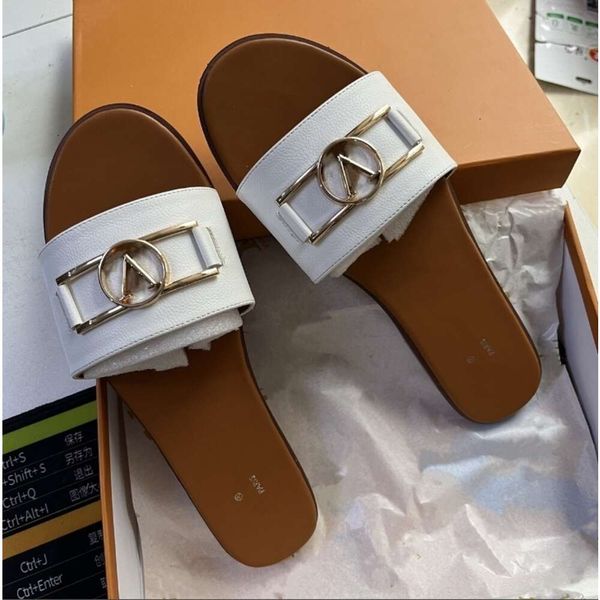 Sandali da donna di design di lusso di Parigi fascino open toe set piede vacanza spiaggia pantofole piatte casual blocco infradito scarpe da donna G marchio scivoloso