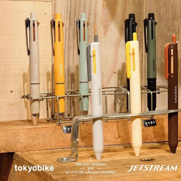 Japan Uni Tokyobike Nome congiunto Edizione speciale Jetstream Modulo penna a sfera multifunzione Penna a olio neutro 240105