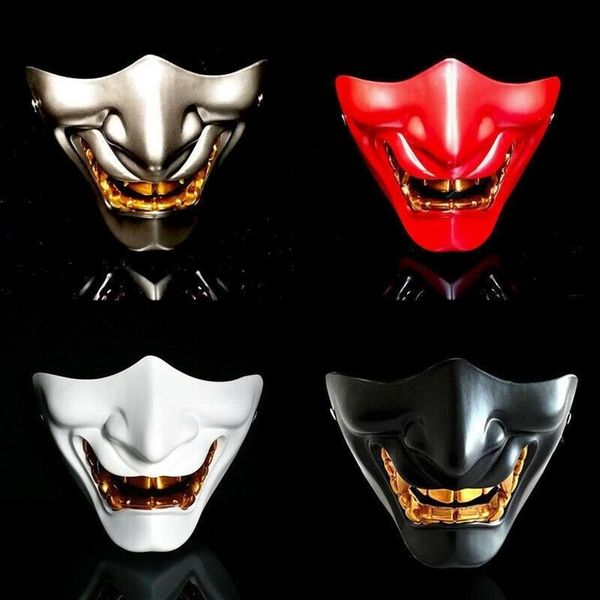 Oni Devil tradizionale giapponese maschera di Halloween demone vestito operato Prajna Cosplay tattico Halloween Party Festival Party Cosplay Y20246P