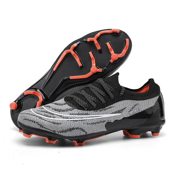 Männer Fußballschuhe FG Jugend Fußballschuhe Stoßdämpfende Futsal Athletic Training Cleat Unisex Sneakers 240105