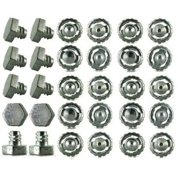 B-X TOUPIE BURST BEYBLADE SPINNING TOP Metal Face Bolt Desempenho Acessórios de combate em liga 20pcs / ponta 10pcs cabeça de parafuso 4D 240105