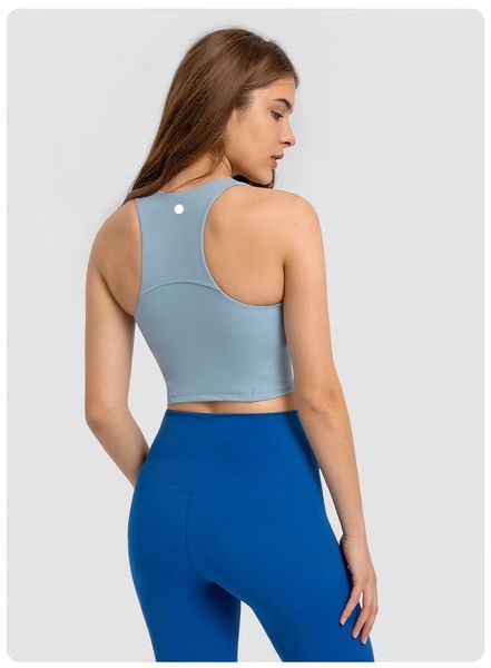 Yoga Unterwäsche Designer Frauen Frauen luxuriöser modischer Mode aktiver BH-Tank Sommerweste Typ Form Stahlring eingebaute Brustpolster Sport BH Frauen Fitnessstudio Ärmeloses Tops BH BH