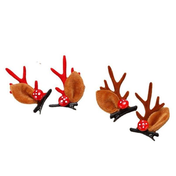 Copricapo Accessori per capelli Copricapo di Natale Festa Antler Forcina Carino Fascia per bambini Consegna a goccia Accessori moda Cappelli, S Dhhc8