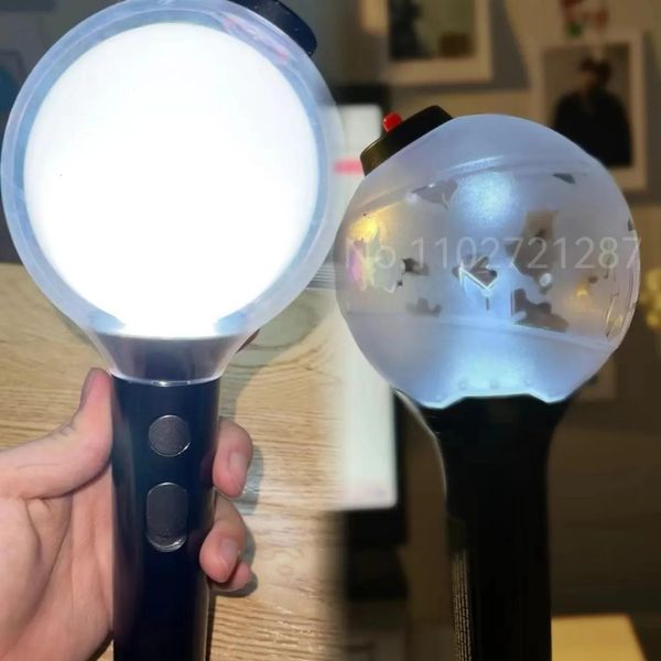 Caixa cega kpop exército bomba ver.4 ver.3 luz vara edição especial se limitado concerto lightstick stray crianças dezessete lâmpada brinquedo presentes