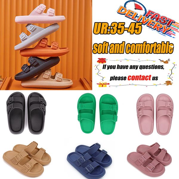 Pantofole firmate Ciabatte da uomo Infradito estive Batacchi Pantofola da interni Cloud EVA Scarpe da casa Piattaforma da donna Sandali da spiaggia 35-45