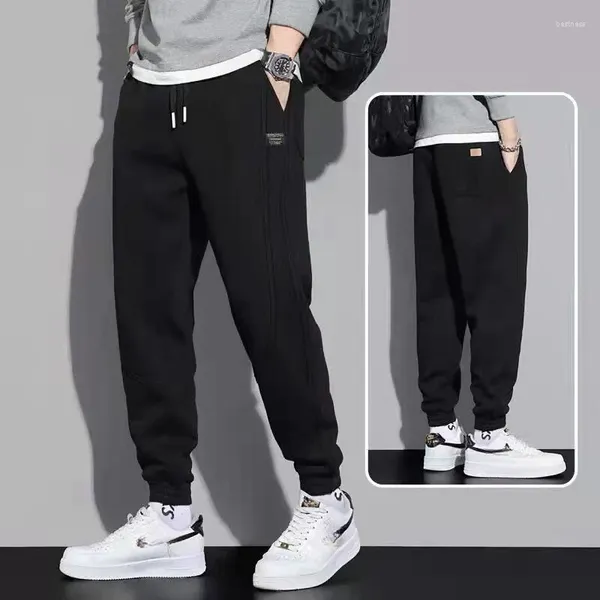 Männer Hosen Frühling Und Herbst Mens Casual Hochwertige Baumwolle Jogginghose Große Größe Harem Koreanische Trendy Streetwear Männer Hosen