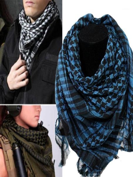 Alta qualidade árabe shemagh keffiyeh tático palestino cachecol para homens xale kafiya envoltório shemagh cachecol moda scarves17739690