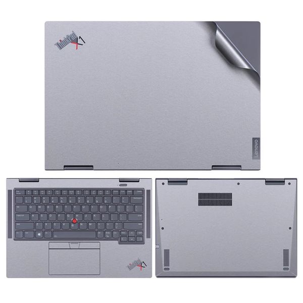 ThinkPad için Tam Vücut Protecitve Cilt X1 Yoga Gen 8 TÜREÇ ANTER KLAK PVC Çıkartmaları ThinkPad X1 Yoga Serisi Dizüstü Bilgisayar Skin 240104