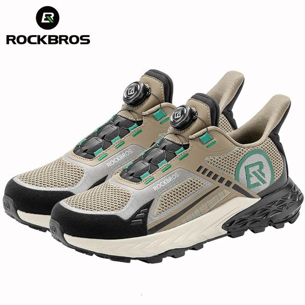 Rockbros Bisiklet Ayakkabı Erkek Kadın Açık Hava Spor Spor Ayakkabı Anti-Slip MTB Mountain Yol Bisiklet Foortwear Bisiklet Ayakkabı Ekipmanları 240104