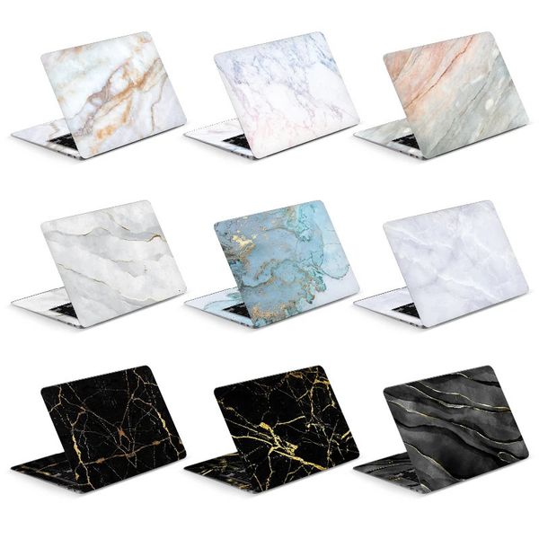 Universal Marmor Laptop Skins Aufkleber PVC Skin Case Dekorieren Aufkleber 131415.617.3Cover für MacBook/Lenovo/HP/Acer Zubehör 240104