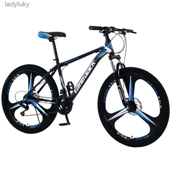 Fahrräder 24/26 Zoll Mountainbike 21/24/27/30 Geschwindigkeit Straßenradfahren Off-Road-Radfahren mit Scheibenbremse Stoßdämpfer für ErwachseneL240105