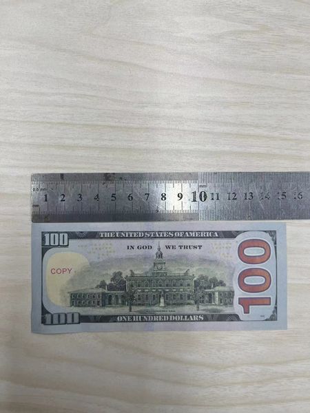 Kopie von Geld, tatsächliche Größe 1:2, kreative Nachahmung, gedruckte Dollar-Noten, Banknoten, Simulation Dollar-Requisite Tarxu