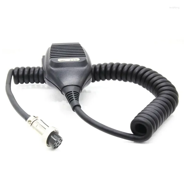 Microfones Mão Speaker Microfone MC-43S Rodada 8 Pinos para Rádio em Dois Sentidos Walkie Talkie TS-480HX TM-231