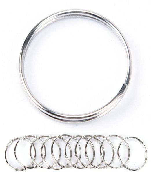 Portachiavi 50100 pz Portachiavi Split Ring 25mm Anelli Portachiavi Argolas Para Chaveiro Accessori Per Chiave Porte Cle Parti3376799