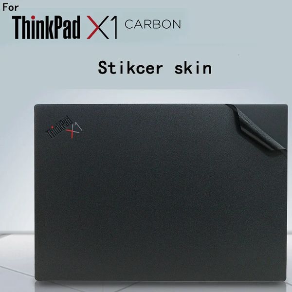 Vinyl Aufkleber Aufkleber Haut für Lenovo Thinkpad X1 Carbon Gen 11 10 9 8 7 Laptop Notebook wasserdichte Schutzhülle Film 240104
