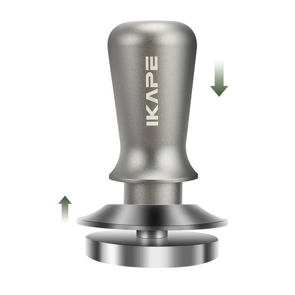 IKAPE V3 Espresso Tamper Premium Barista Coffee con base calibrata caricata a molla 100% in acciaio inossidabile 240104