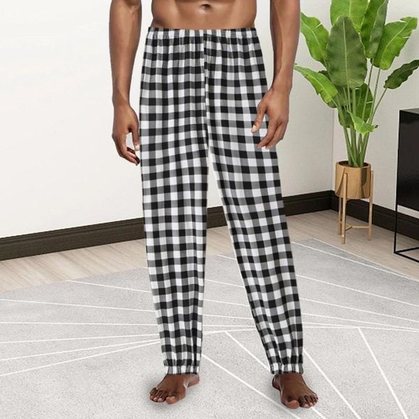 Pantaloni da uomo Pigiama da uomo H addensato oversize vestibilità ampia pantaloni casual Harem per abbigliamento sportivo da casa