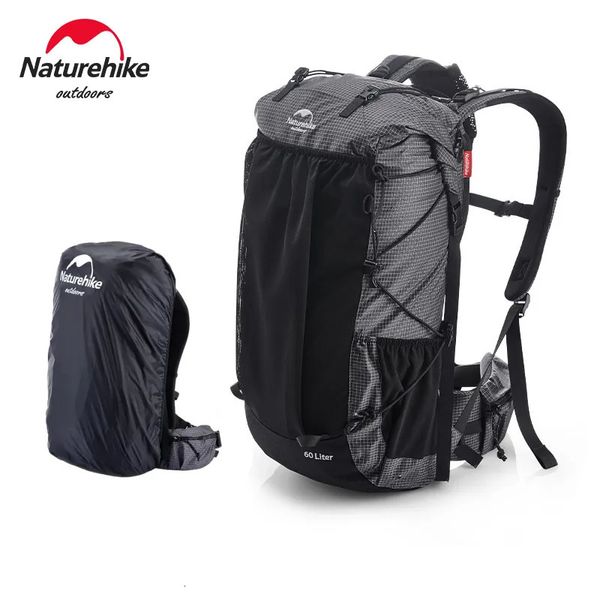 Caminhadas mochila saco de esportes ao ar livre 605l grande capacidade design ergonômico acampamento viagem à prova dwaterproof água bagpack 240104