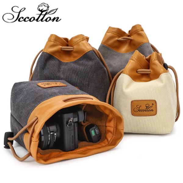 Kameratasche Digitale DSLR-Tasche Wasserdichter, stoßfester, atmungsaktiver Kamerarucksack für Nikon Canon Sony Kleiner Video-Po-Taschenrucksack 240104