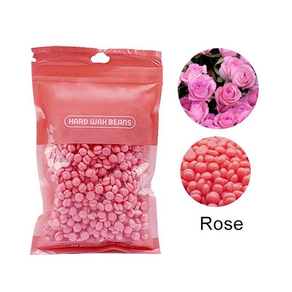 Accessori Parti Cera in grani Nessuna striscia Depilatoria 100g Pellicola Dura Pellet Ceretta Bikini Viso Depilazione per le donne Cura della pelle Ce