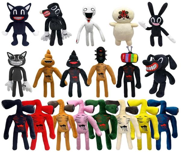 19 style 40 cm Siren Head Plush toy Black Cat Doll Christmas Children039s Birthday Gift Boys and Girls Toys Stuffed Animals Mov8533791