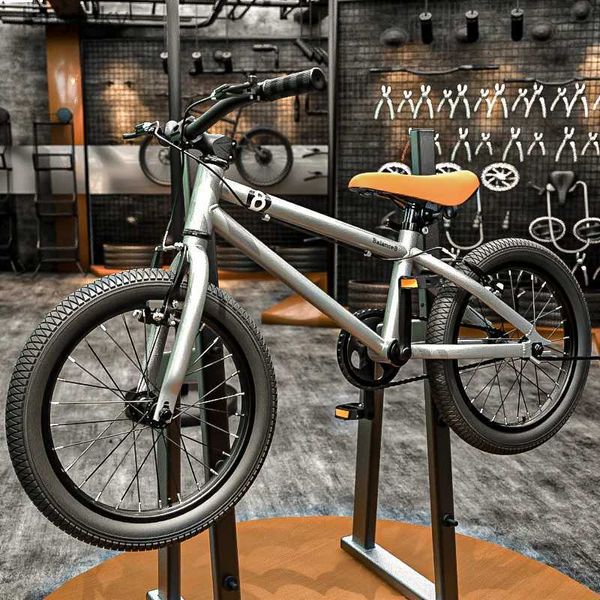 Bicicletas venda quente 20 polegadas bmx com assento confortável e aço carbono popular rua criança bicicleta crianças equilíbrio bicicleta para menino aço forkl240105