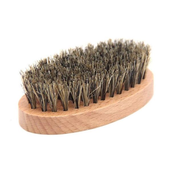 Spazzole da bagno, Spugne Lavapavimenti Setole di cinghiale naturali Spazzole per barba Bagno portatile in legno Spazzola per pulizia viso Mas Domestica Bea Dhhjg