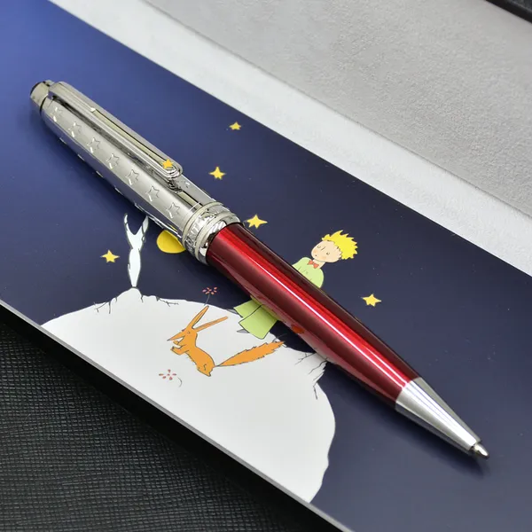 Alta qualidade vermelho/azul 163 rolo caneta esferográfica/caneta esferográfica/caneta tinteiro escritório papelaria moda escrever canetas esferográficas sem caixa