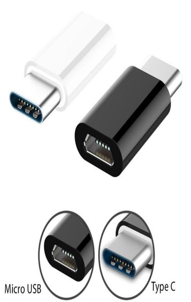 Convertitore adattatore micro USB femmina a tipo C maschio connettore microB a USBC adattatori di ricarica accessori per telefono6632220