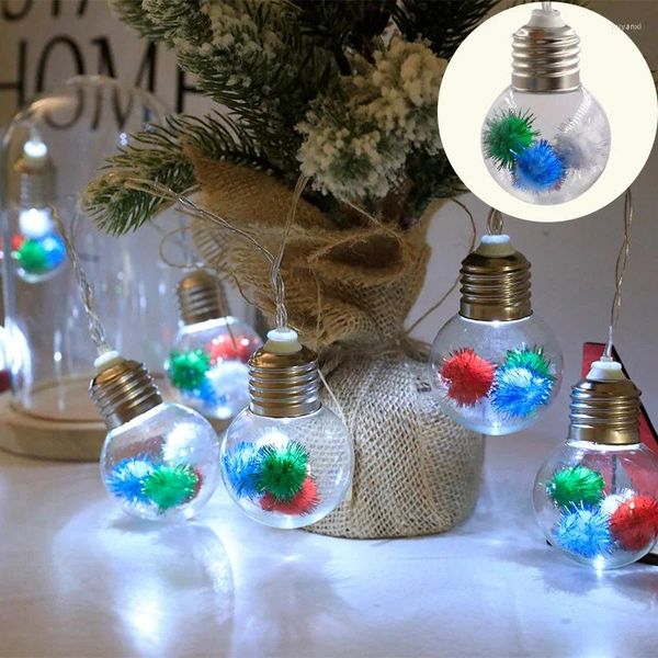 Saiten 2024 Weihnachtsbaum Dekorationen Glühbirne Lichter Urlaub Led String Indoor Noel Zimmer Zubehör Licht 417