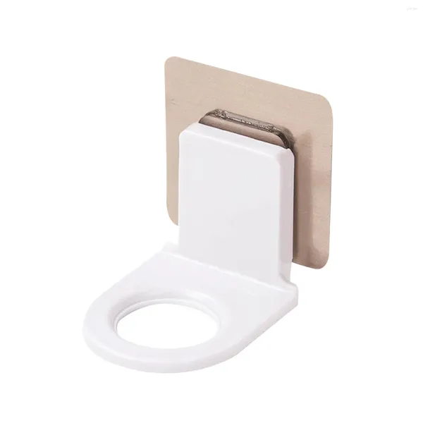 Porta set di accessori da bagno Adesivo da appendere Bottiglia di gel da parete Gancio creativo Strumenti per doccia da bagno Portaoggetti per stoviglie per la casa