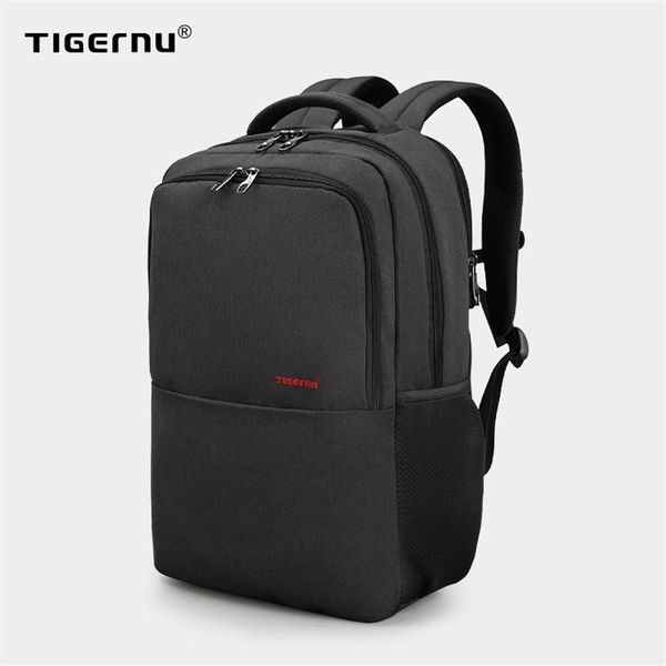 Backpack Men Men Tigernu Anti -roubo casual 15 polegadas Laptop Bags escolares manchas de viagens masculinas para adolescentes270g