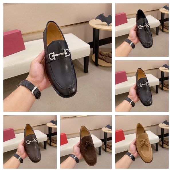 6Modelo P HOMENS SAPATO DE ALTA QUALIDADE top COURO Nova MODA Design Elegante Monk Strap SAPATO Casual FORMAL OXFORDS SAPATOS Zapatos De Hombre Tamanho 38-46