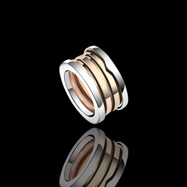 Anel de unhas de luxo de alta qualidade design anéis de aço de titânio homens e mulheres presente de dia dos namorados Gvdws