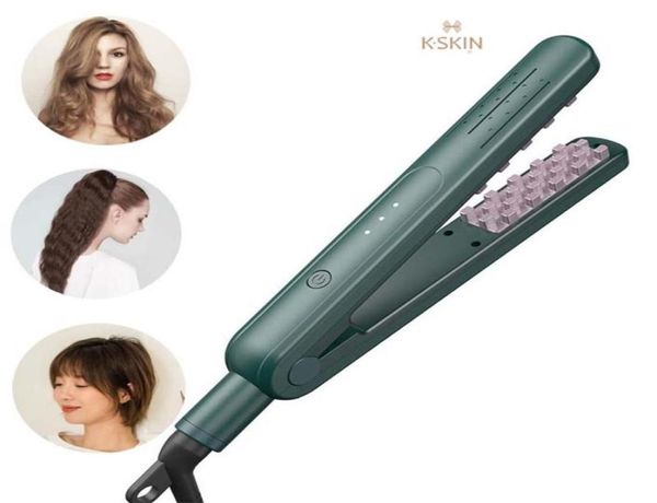 Volumizing cabelo ferro crimper volumizer ferramenta de estilo elétrico mini curling raiz y splint milho whisker vacilar 2201223389179