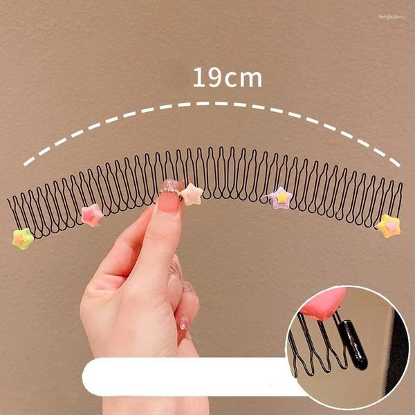 Haarschmuck Frauen Kämme Gebrochene Clips Mode Trendy Zarte Blume Obst Legierung Mädchen Pony Haarnadel Clip Süße Reizende