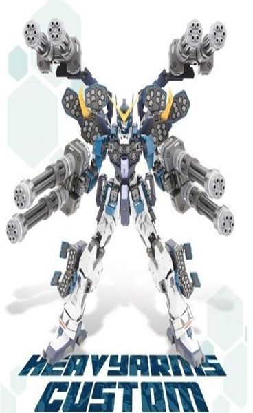 Super Nova XXXG01H2 Heavyarms Набор моделей на заказ MG 1100, сборная фигурка, игрушка, тяжелое оружие Y2004217555661