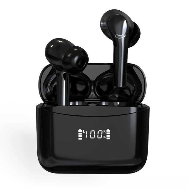 Fones de ouvido de telefone celular sem fio Bluetooth Fones de ouvido True Reduction Fone de ouvido com microfone Fone de ouvido HD Chamada à prova d'água HIFI Música Earbuds Touch Control YQ240105
