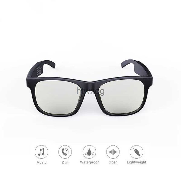 Cep Telefonu Kulaklıklar Akıllı Bluetooth Glasses Kulaklık Sport Handsor Solding Erkek ve Kadınlar Değiştirilebilir Lens Polarize Güneş Gözlüğü YQ240105