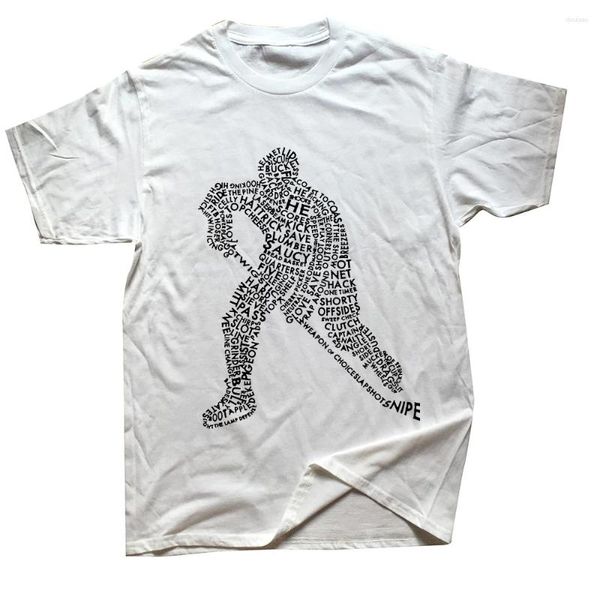 Magliette da uomo Giocatore di hockey su ghiaccio Regalo Figlio papà Manica corta Uomo Estate Streetwear Top Camicia T-shirt in cotone Hip Hop