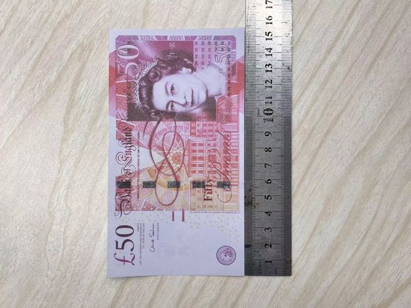 Para Kopyala Gerçek 1: 2 Boyut Girmiş Ülkeler Basılı Yaratıcı Euro Pound Cüzdan Moda Doları Çanta Kart Sahipleri Çocuk Deoap