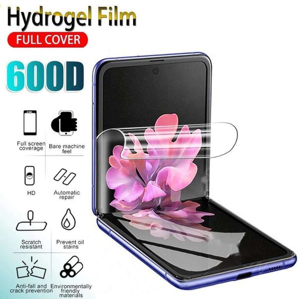 HD Hydrogel Film Screen Protector Für Samsung Galaxy Z Flip4 Weiche Schutz Film Für Samsung Galaxya Z Flip5 Flip3 Zflip 4